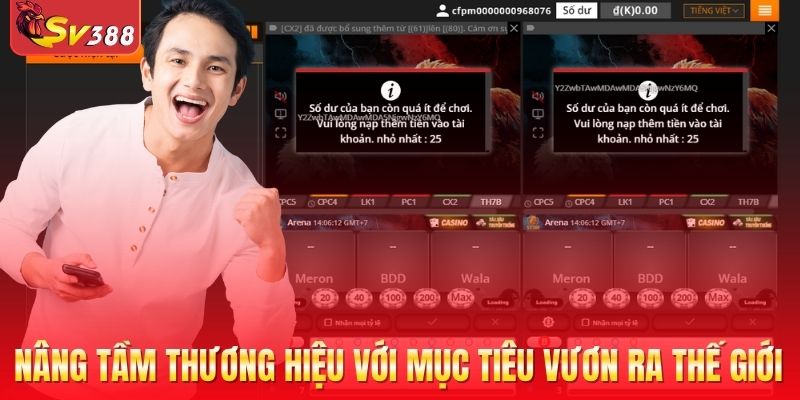 Nâng tầm thương hiệu với mục tiêu vươn ra thế giới