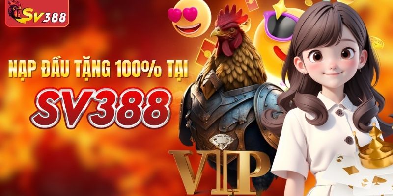 Tặng 100% giá trị thẻ nạp lần đầu